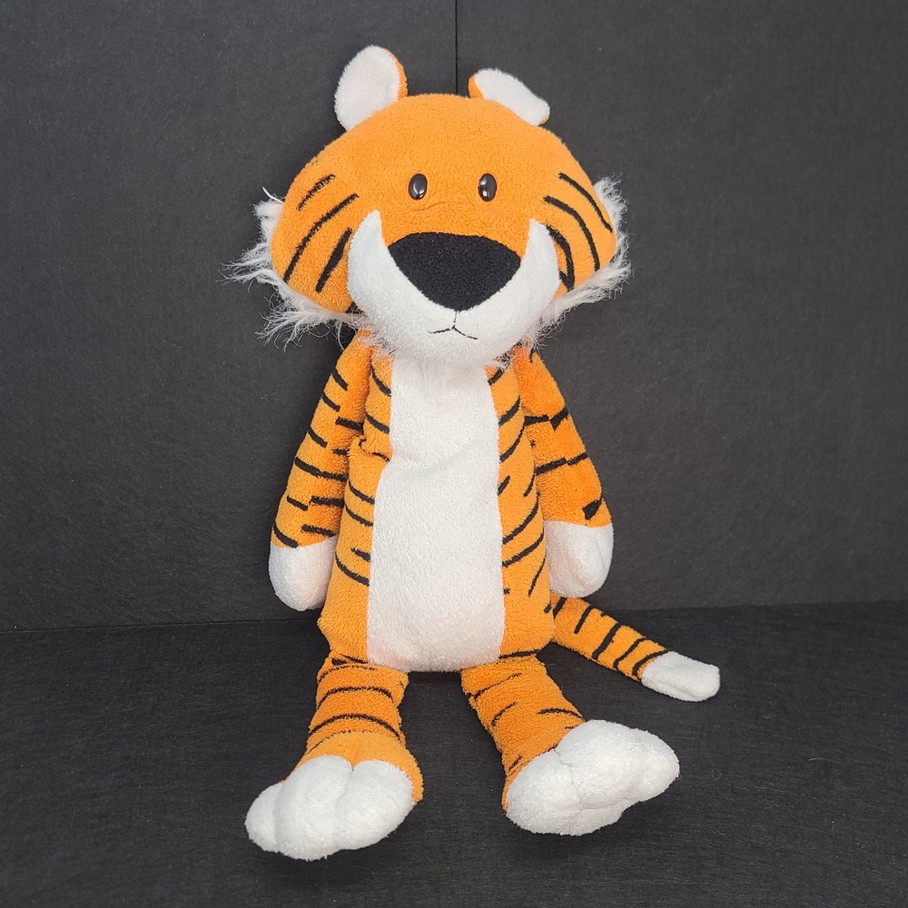Animal Adventure Tiger Plush Stuffed Animal Sweet Sprouts Hobbes Lookalike 12"